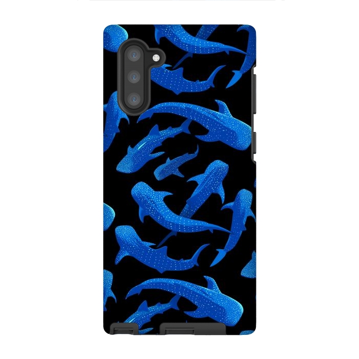 Galaxy Note 10 StrongFit Shark Whales by Alberto