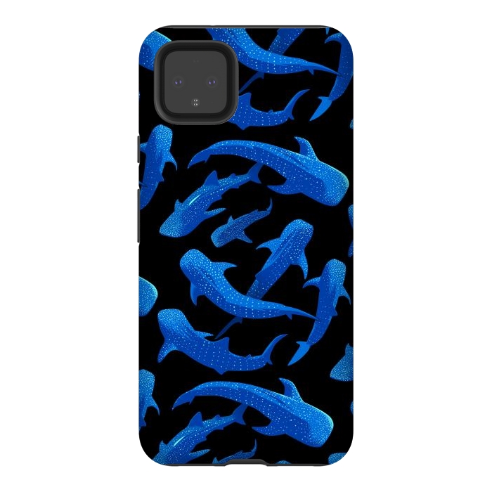 Pixel 4XL StrongFit Shark Whales by Alberto