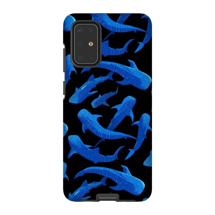 Galaxy S20 Plus StrongFit Shark Whales by Alberto