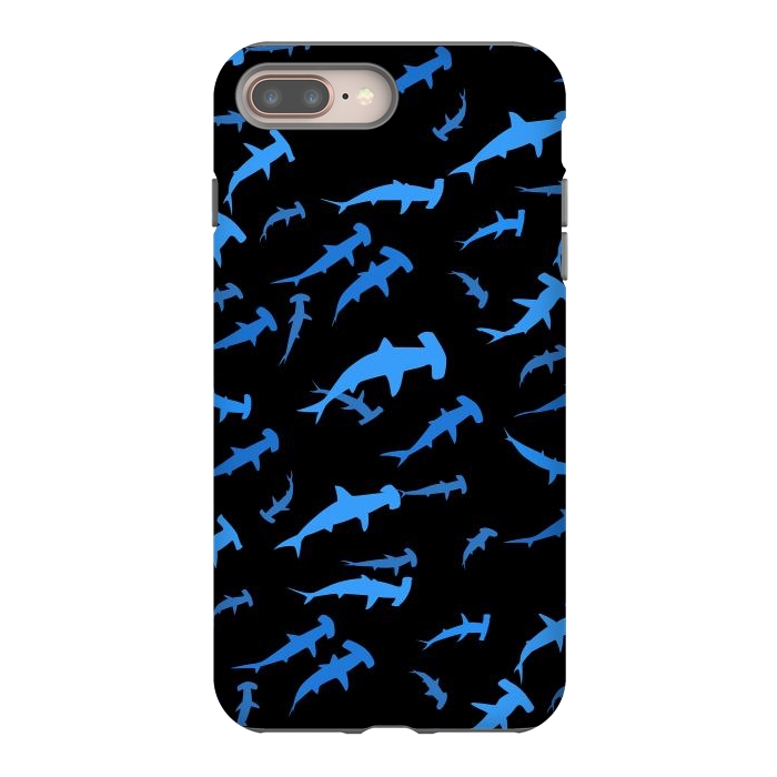 iPhone 7 plus StrongFit hammerhead sharks by Alberto