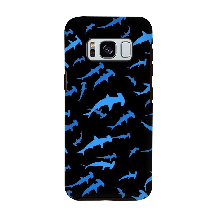 Galaxy S8 StrongFit hammerhead sharks by Alberto