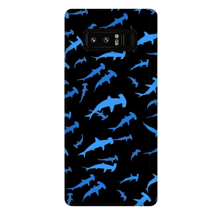 Galaxy Note 8 StrongFit hammerhead sharks by Alberto