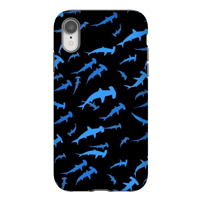 iPhone Xr StrongFit hammerhead sharks by Alberto