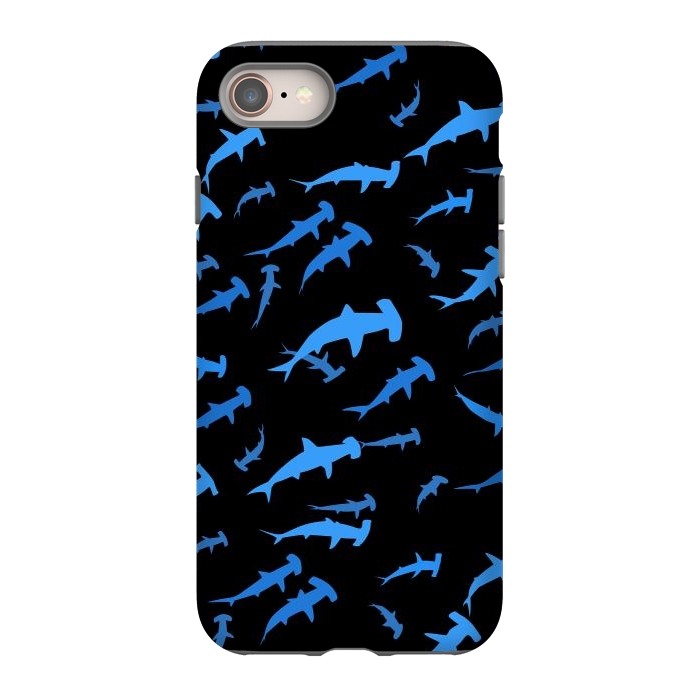 iPhone SE StrongFit hammerhead sharks by Alberto