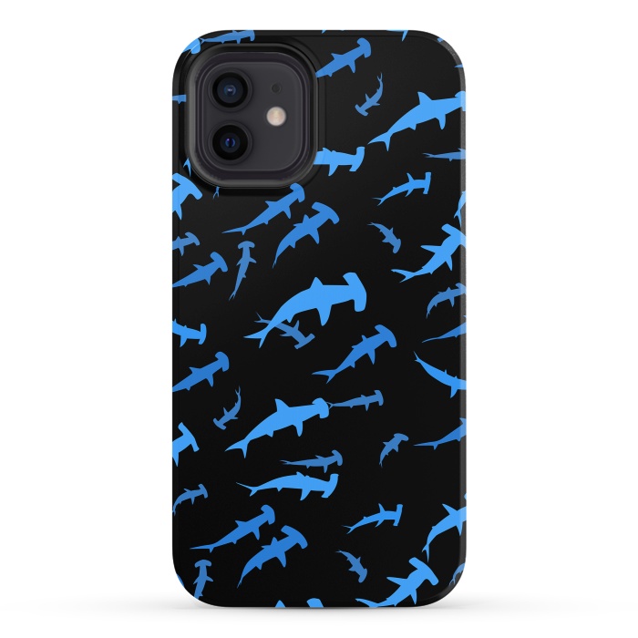 iPhone 12 StrongFit hammerhead sharks by Alberto