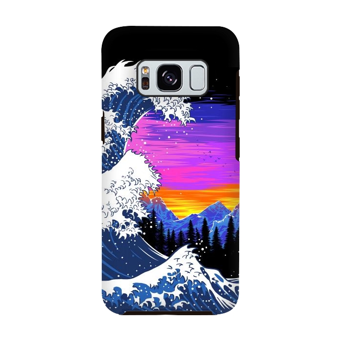 Galaxy S8 StrongFit The wave at dawn by Alberto