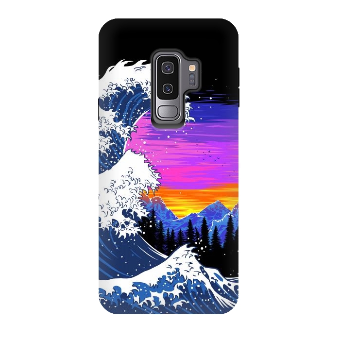 Galaxy S9 plus StrongFit The wave at dawn by Alberto
