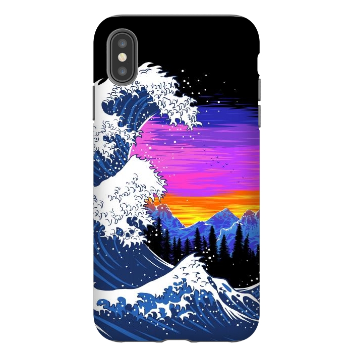 iPhone Xs Max StrongFit The wave at dawn by Alberto