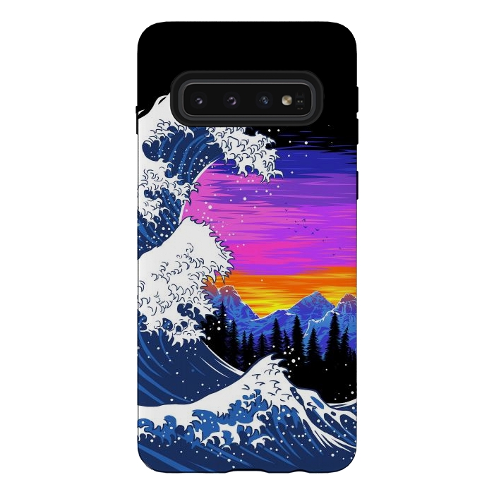 Galaxy S10 StrongFit The wave at dawn by Alberto