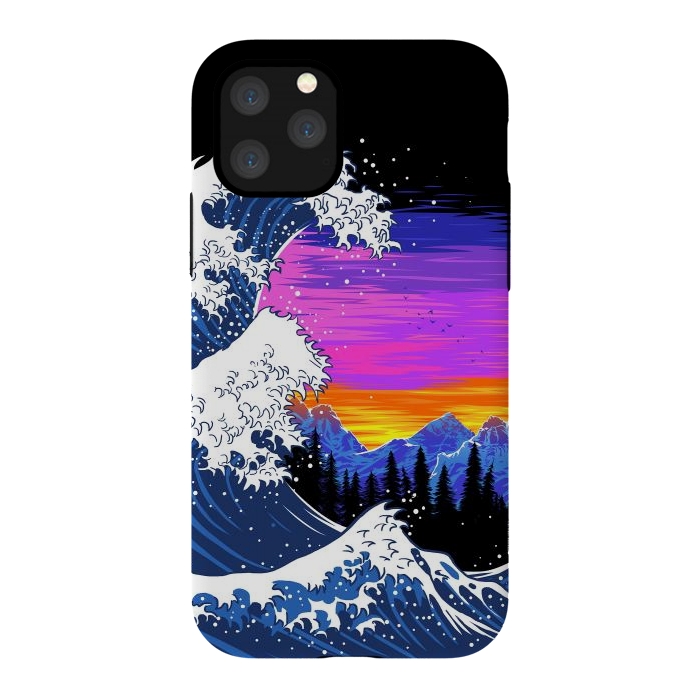iPhone 11 Pro StrongFit The wave at dawn by Alberto
