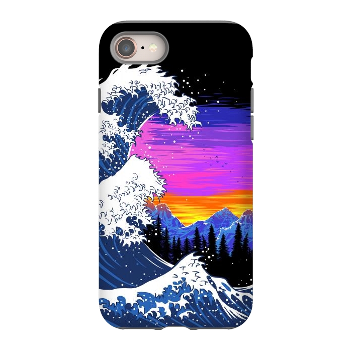 iPhone SE StrongFit The wave at dawn by Alberto