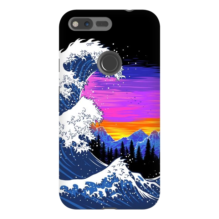 Pixel XL StrongFit The wave at dawn by Alberto