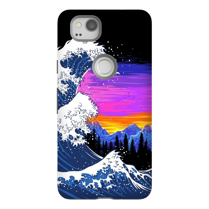 Pixel 2 StrongFit The wave at dawn by Alberto