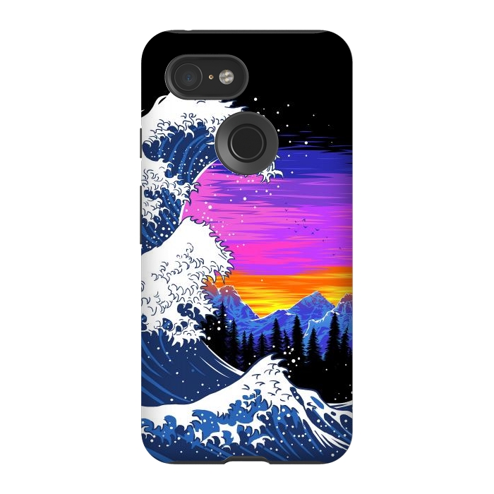 Pixel 3 StrongFit The wave at dawn by Alberto