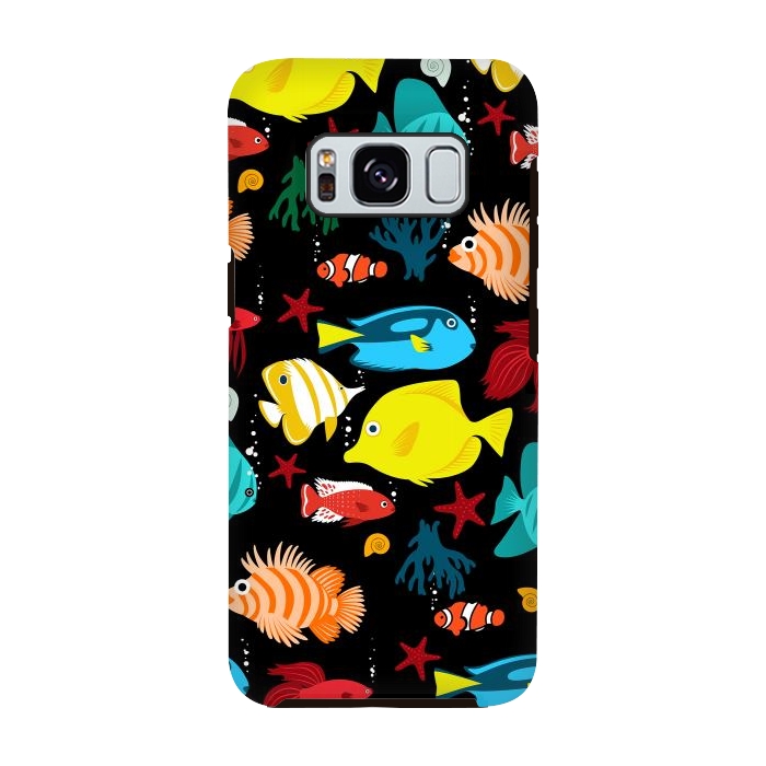 Galaxy S8 StrongFit Tropical aquarium by Alberto