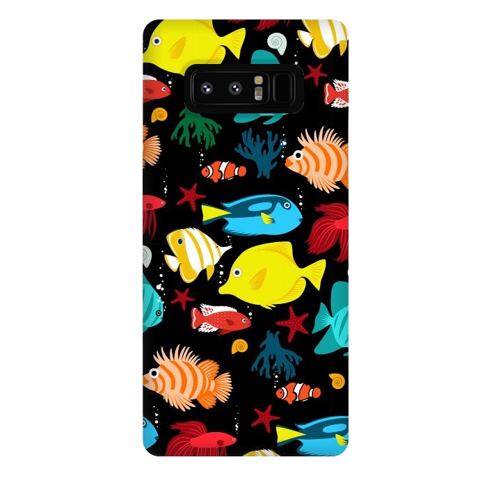 Galaxy Note 8 StrongFit Tropical aquarium by Alberto