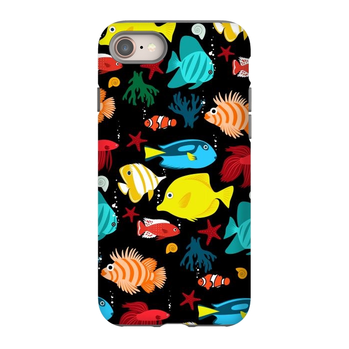 iPhone 8 StrongFit Tropical aquarium by Alberto