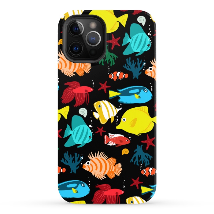 iPhone 12 Pro Max StrongFit Tropical aquarium by Alberto