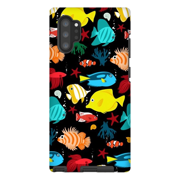 Galaxy Note 10 plus StrongFit Tropical aquarium by Alberto