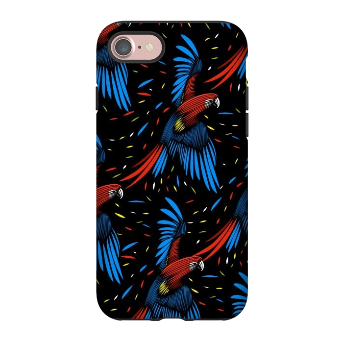 iPhone 7 StrongFit Tribal Macaw by Alberto