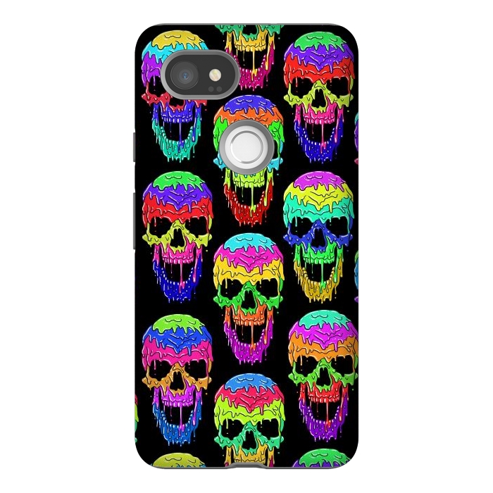 Pixel 2XL StrongFit Liquid skull by Alberto