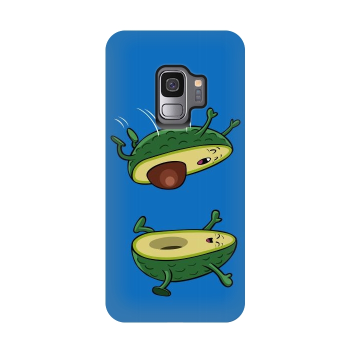 Galaxy S9 StrongFit Avocado Jump by Alberto