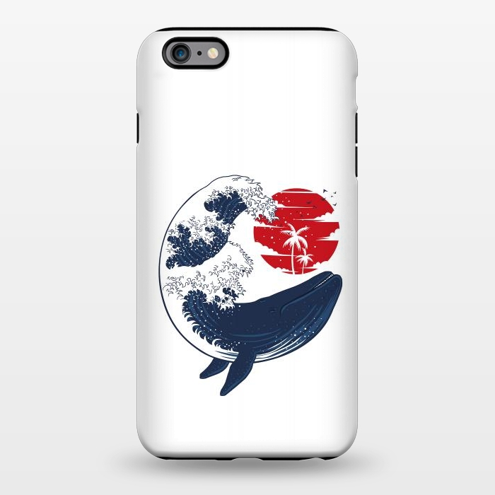 iPhone 6/6s plus StrongFit wave whale by Alberto