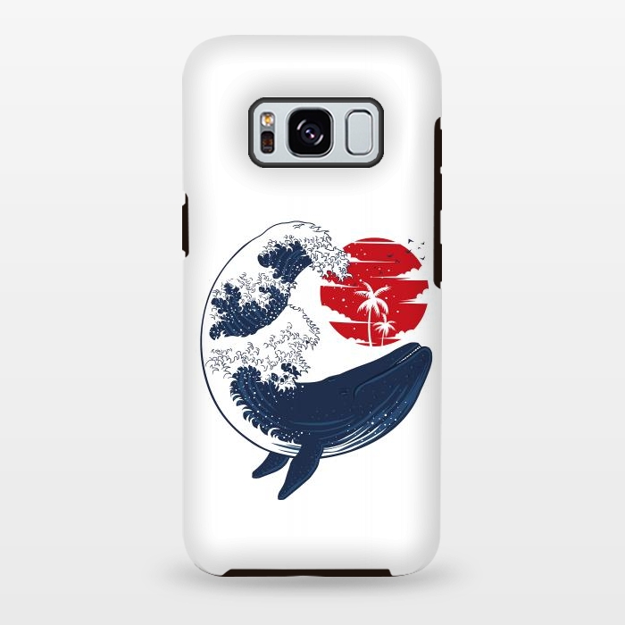 Galaxy S8 plus StrongFit wave whale by Alberto