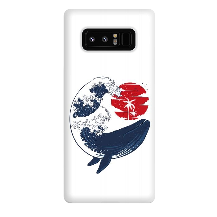 Galaxy Note 8 StrongFit wave whale by Alberto