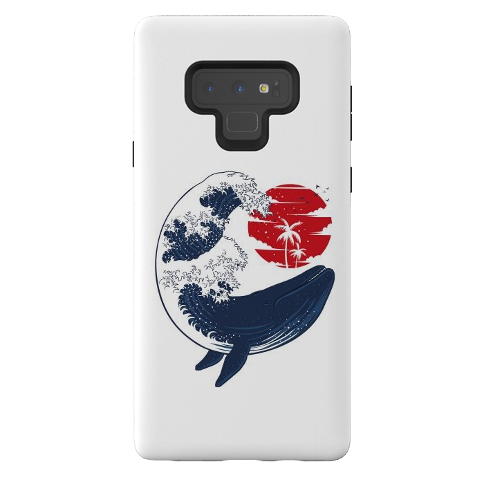 Galaxy Note 9 StrongFit wave whale by Alberto