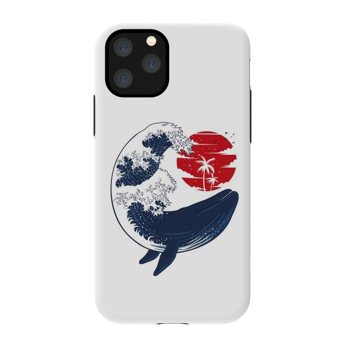 iPhone 11 Pro StrongFit wave whale by Alberto