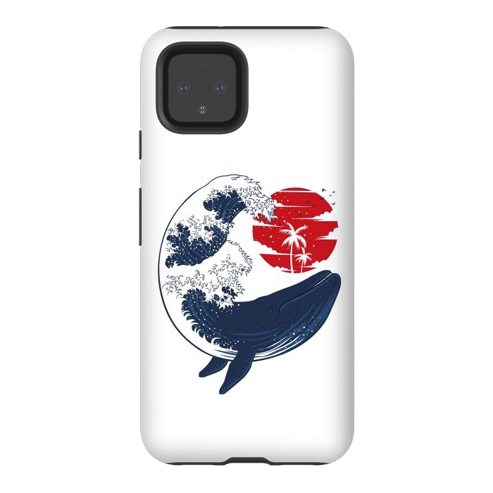 Pixel 4 StrongFit wave whale by Alberto