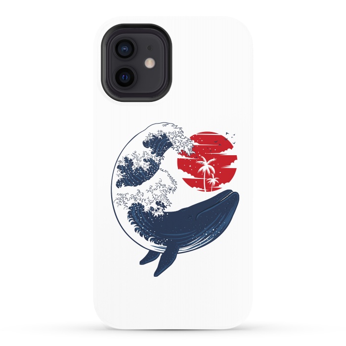 iPhone 12 StrongFit wave whale by Alberto