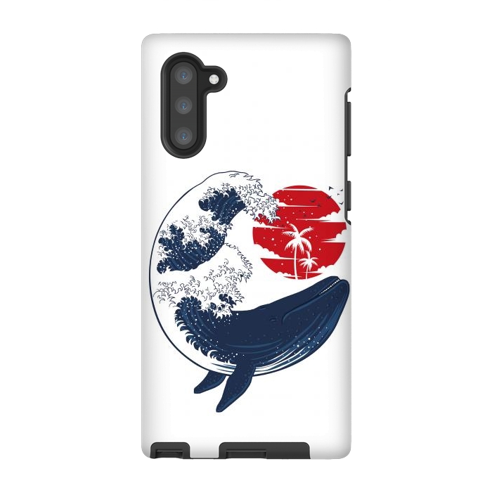 Galaxy Note 10 StrongFit wave whale by Alberto