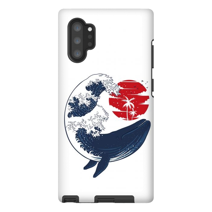 Galaxy Note 10 plus StrongFit wave whale by Alberto
