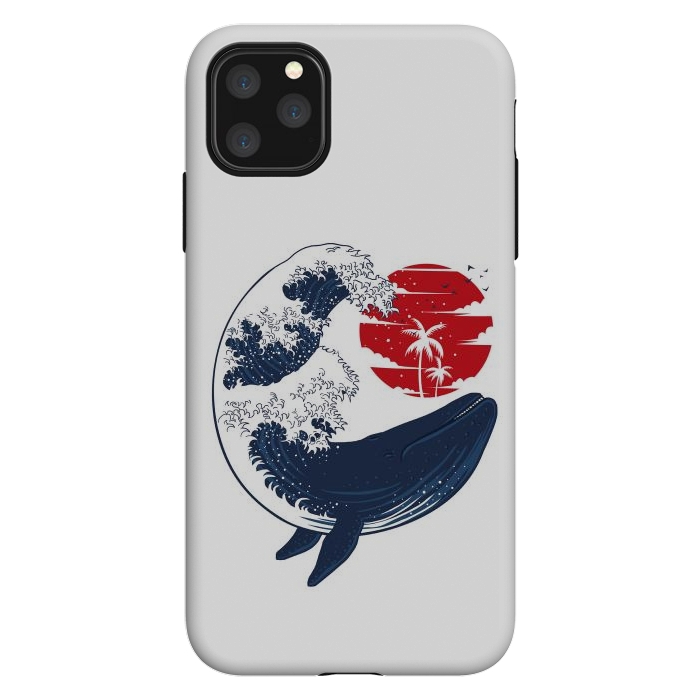 iPhone 11 Pro Max StrongFit wave whale by Alberto