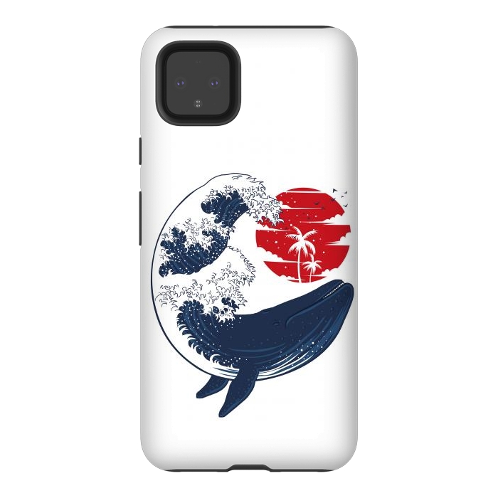 Pixel 4XL StrongFit wave whale by Alberto