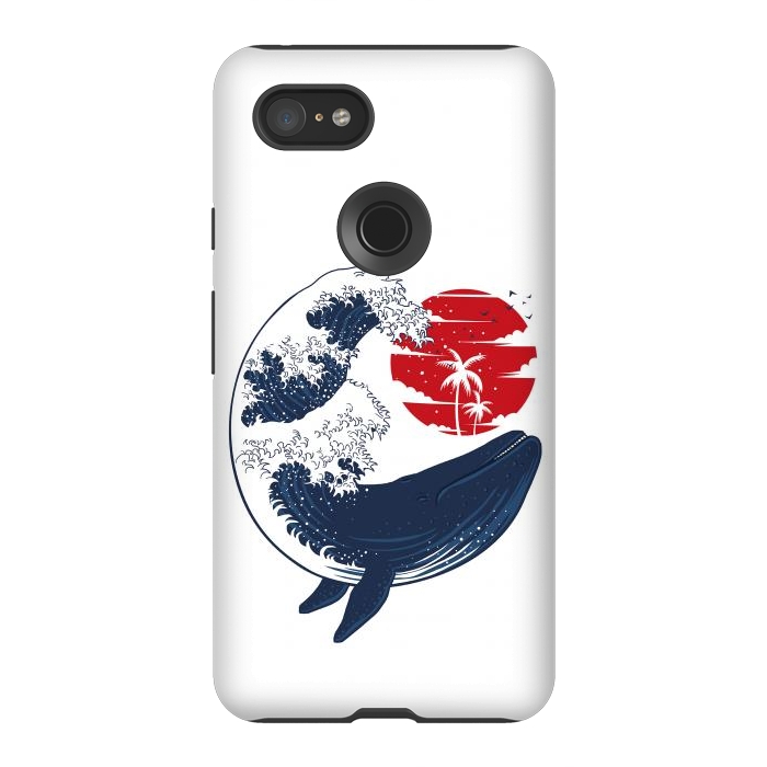 Pixel 3XL StrongFit wave whale by Alberto