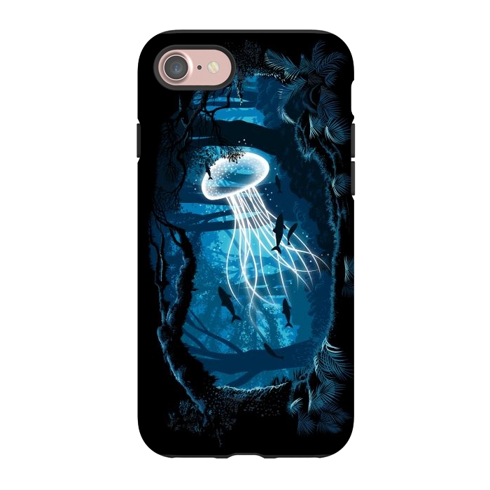 iPhone 7 StrongFit Jelly Fish Forest by Alberto