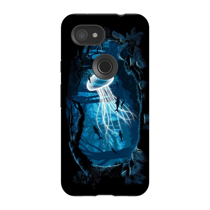 Pixel 3A StrongFit Jelly Fish Forest by Alberto