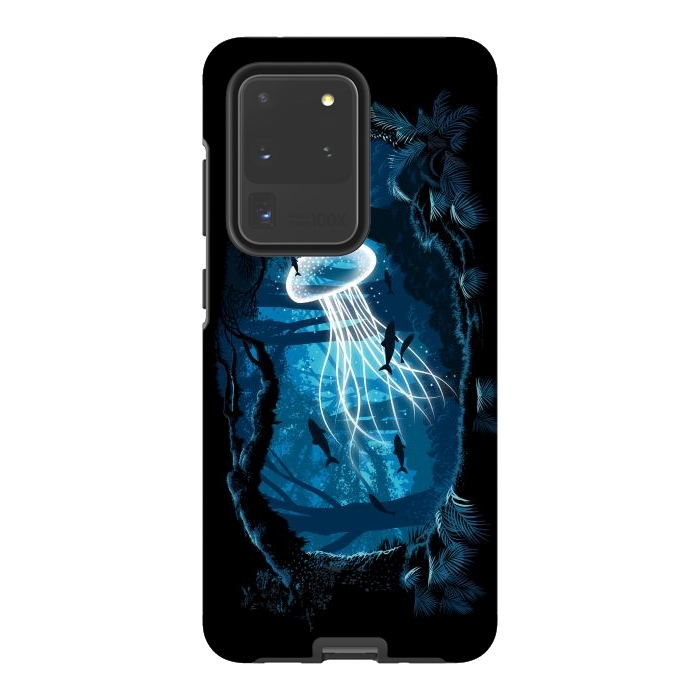 Galaxy S20 Ultra StrongFit Jelly Fish Forest by Alberto