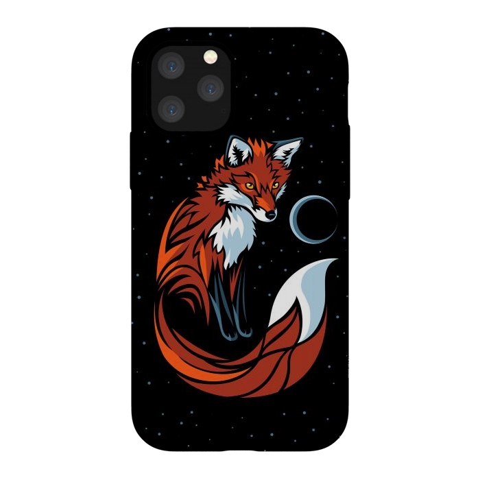 iPhone 11 Pro StrongFit Tribal Fox by Alberto
