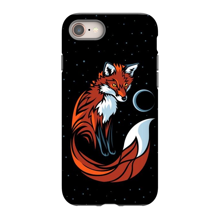 iPhone SE StrongFit Tribal Fox by Alberto