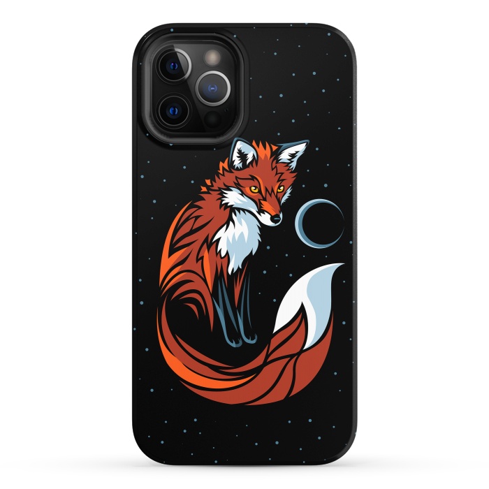 iPhone 12 Pro StrongFit Tribal Fox by Alberto
