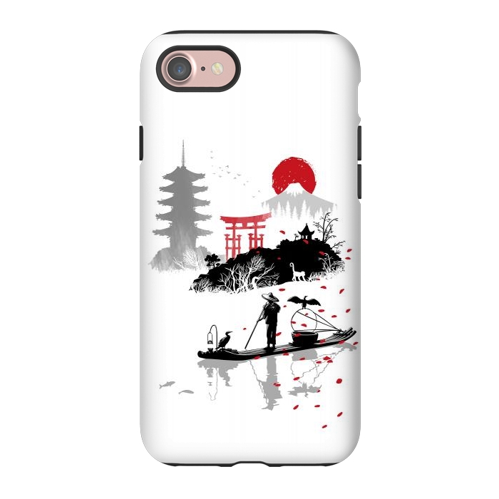 iPhone 7 StrongFit Japanese fisherman by Alberto