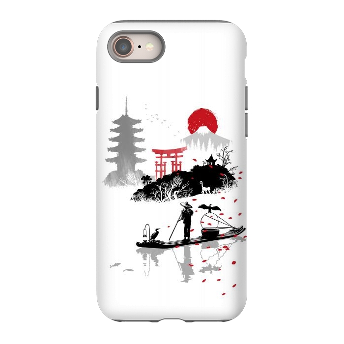 iPhone 8 StrongFit Japanese fisherman by Alberto