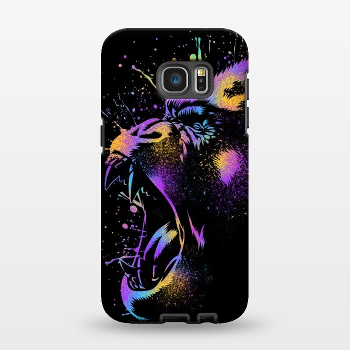 Galaxy S7 EDGE StrongFit Gorilla colorful by Alberto
