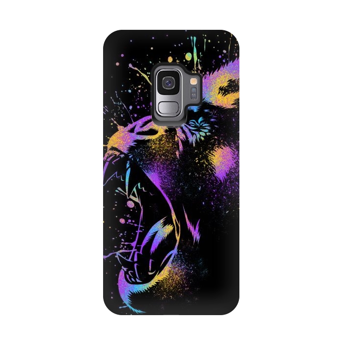 Galaxy S9 StrongFit Gorilla colorful by Alberto