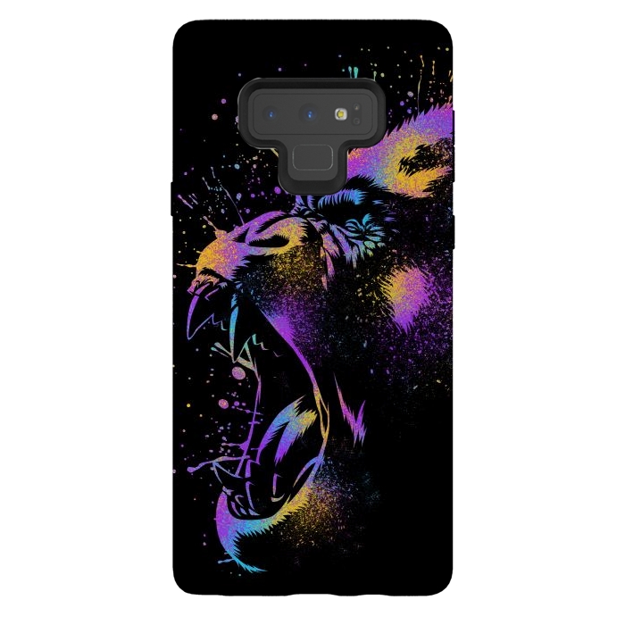 Galaxy Note 9 StrongFit Gorilla colorful by Alberto