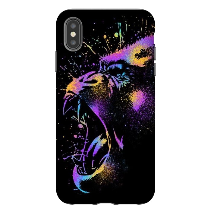 iPhone Xs Max StrongFit Gorilla colorful by Alberto